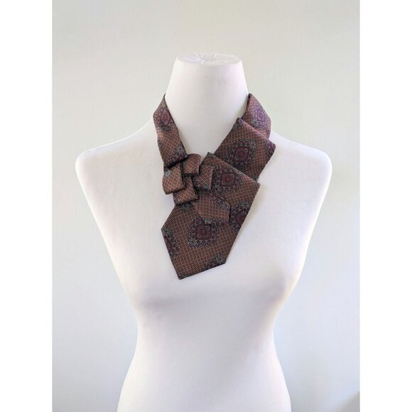 Ogsplosh Silk Scarf - Unique Scarf - Unisex Scarf - Ascot Tie - NEW - Picture 7 of 7